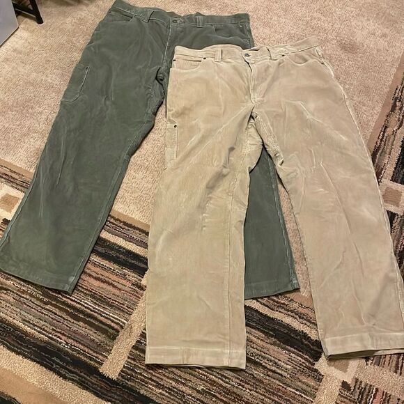 2 Pair L.L. Bean Corduroys - Picture 1 of 8